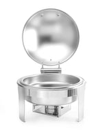 Chafing dish rond satin finish