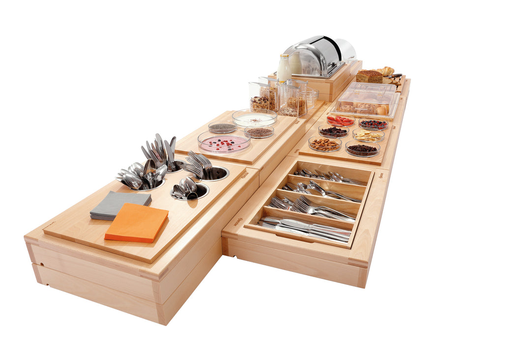 Bestekkoker buffet-systeem