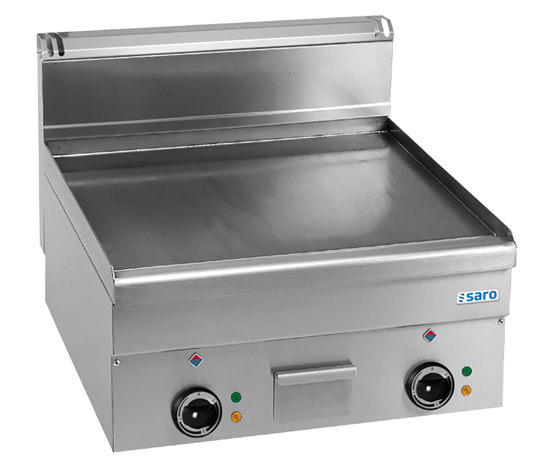SARO Elektrische Grillplaat Glad Tafelmodel 600x600 Model EFT66L