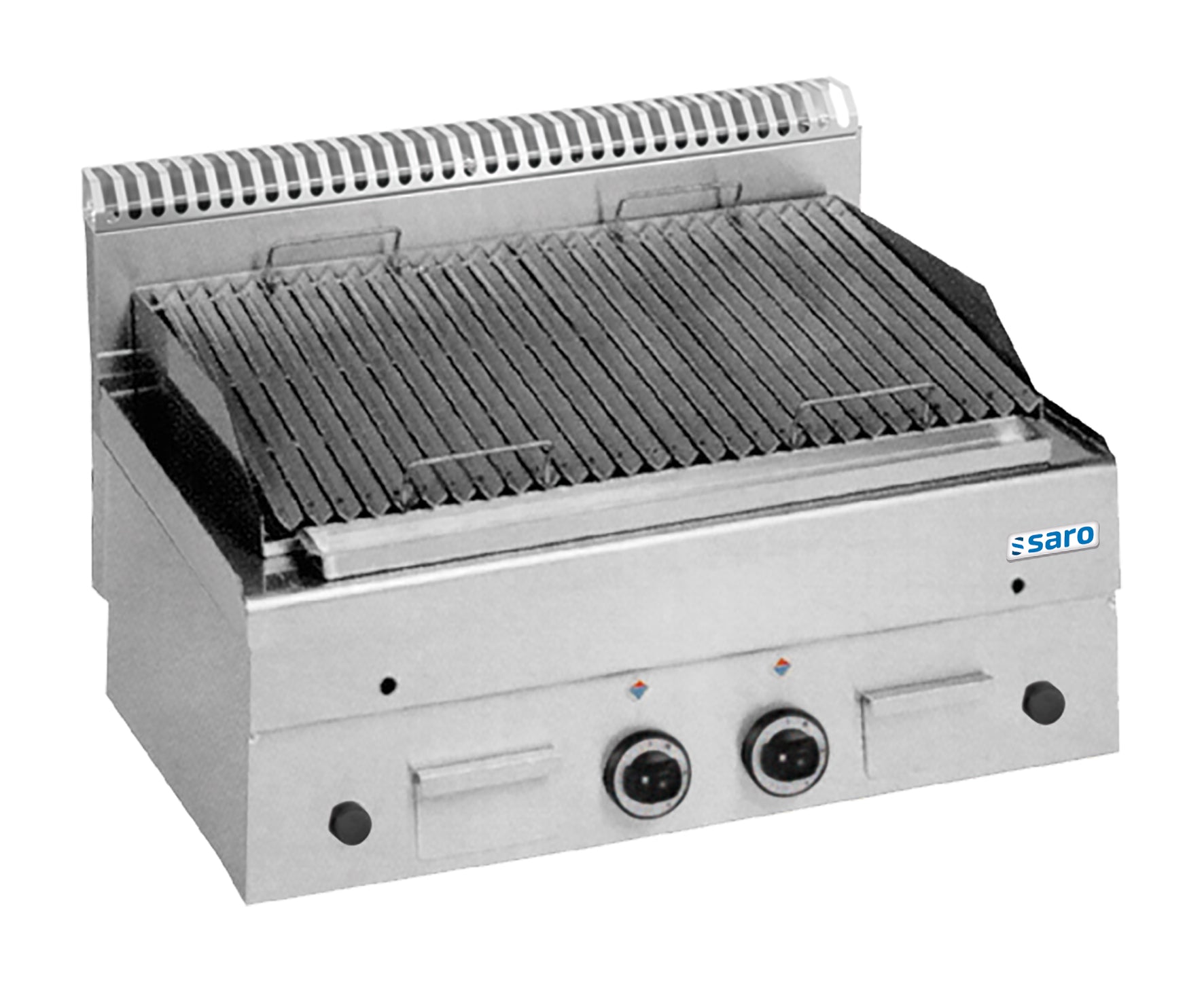 SARO Lavasteengrill Tafelmodel 800x600 Model GPL86