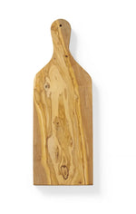 Serveerplank met handvat, olijfhout