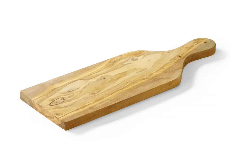 Serveerplank met handvat, olijfhout