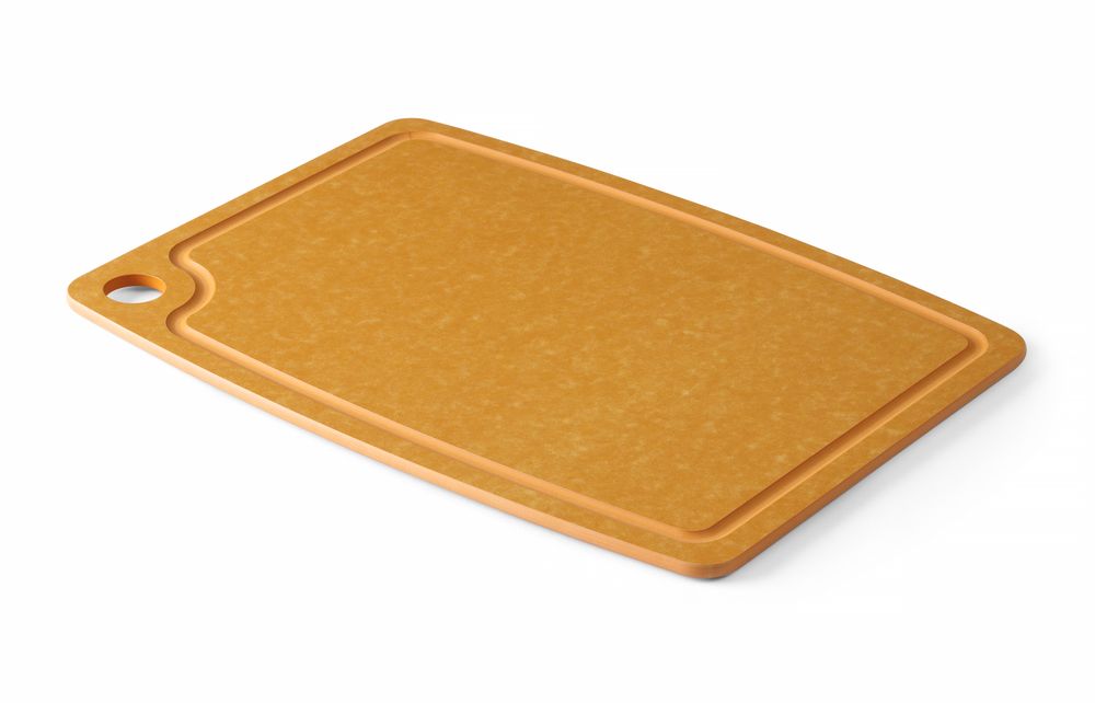 Wood fiber cutting board