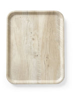 Dienblad van melamine met hout bedrukking