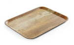 Dienblad van melamine met hout bedrukking