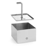 Voedselring en duwer vierkant