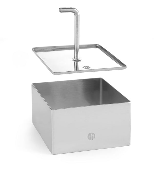 Food ring and pusher square