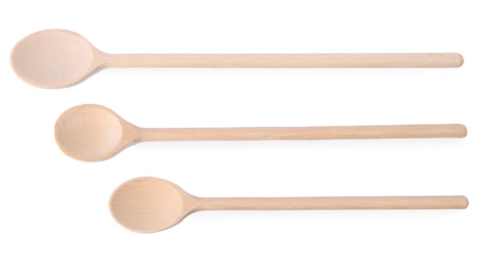 Wooden spoon - set of 3, different sizes