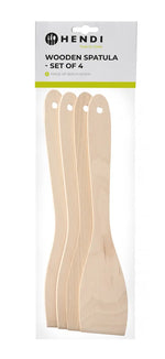 Houten spatel - set van 4