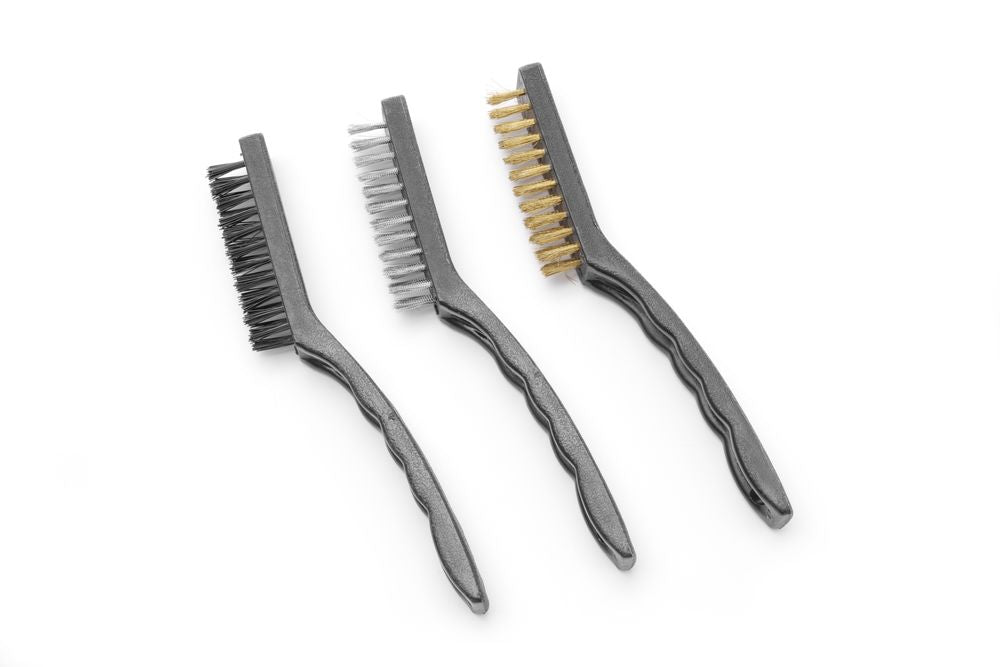 Steel brush set narrow - 3 pcs.