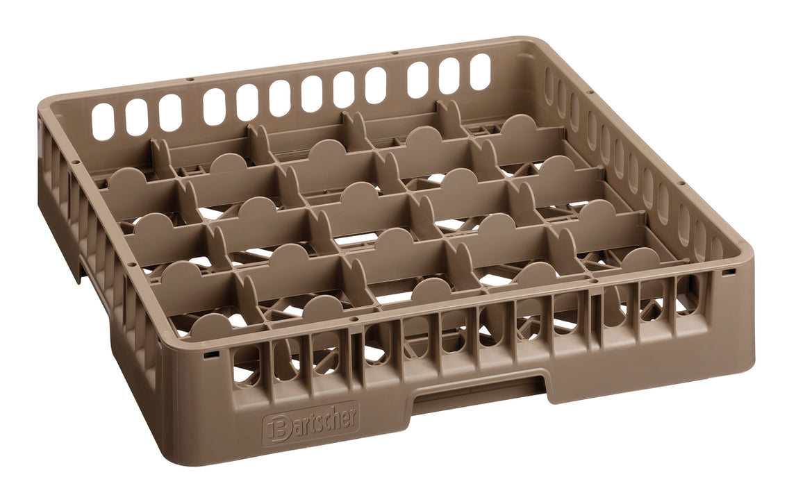Glass basket, 25 compartments