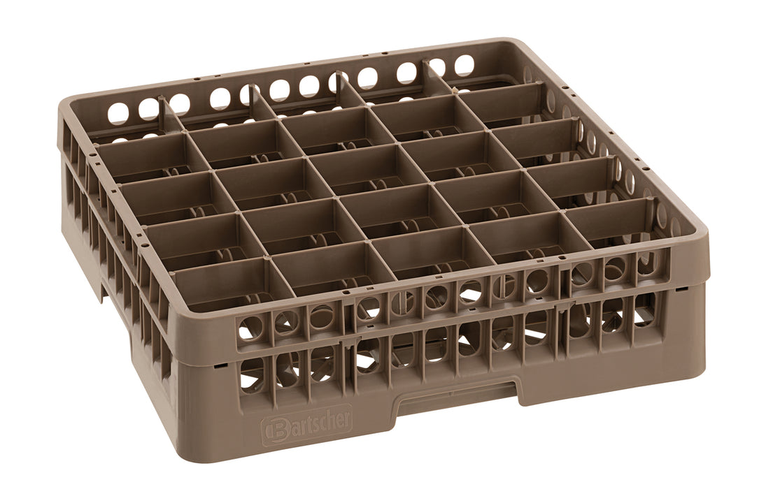 Glass basket, 25 compartments