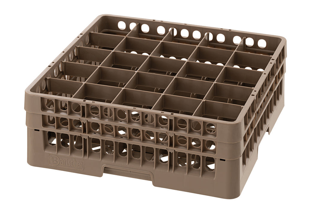 Glass basket, 25 compartments