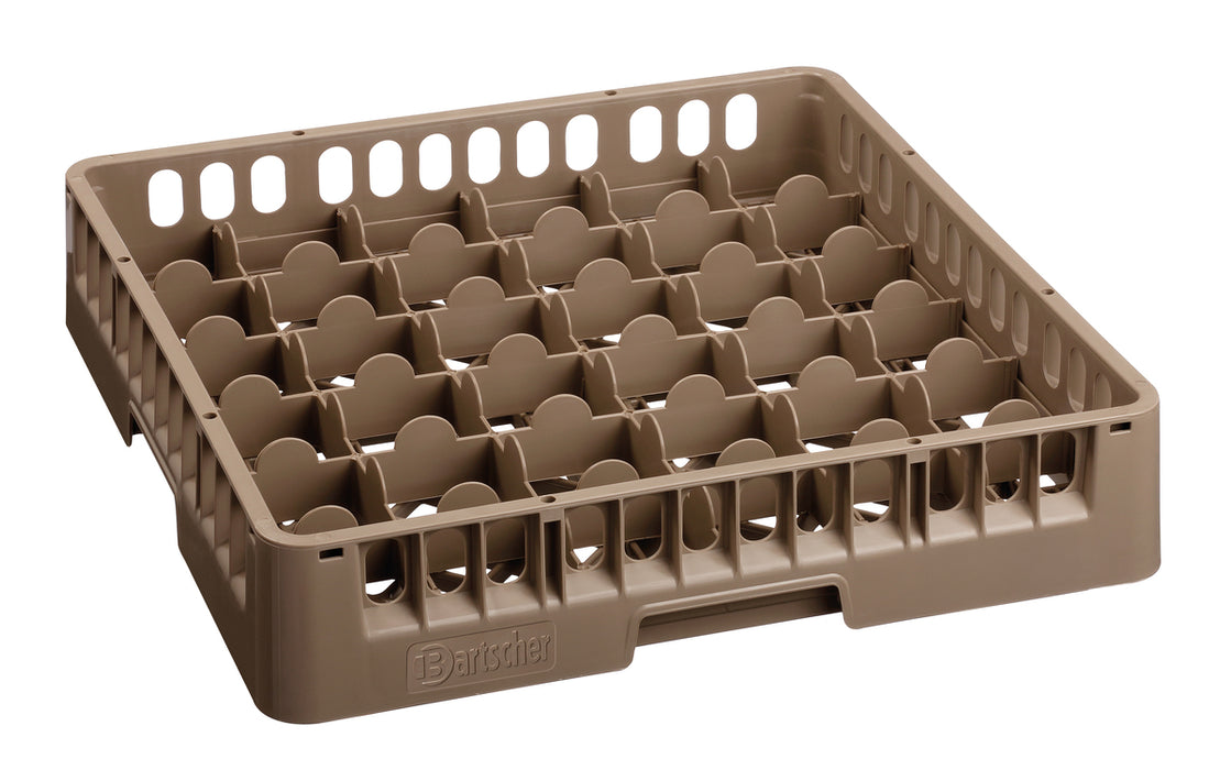 Glass basket, 36 compartments