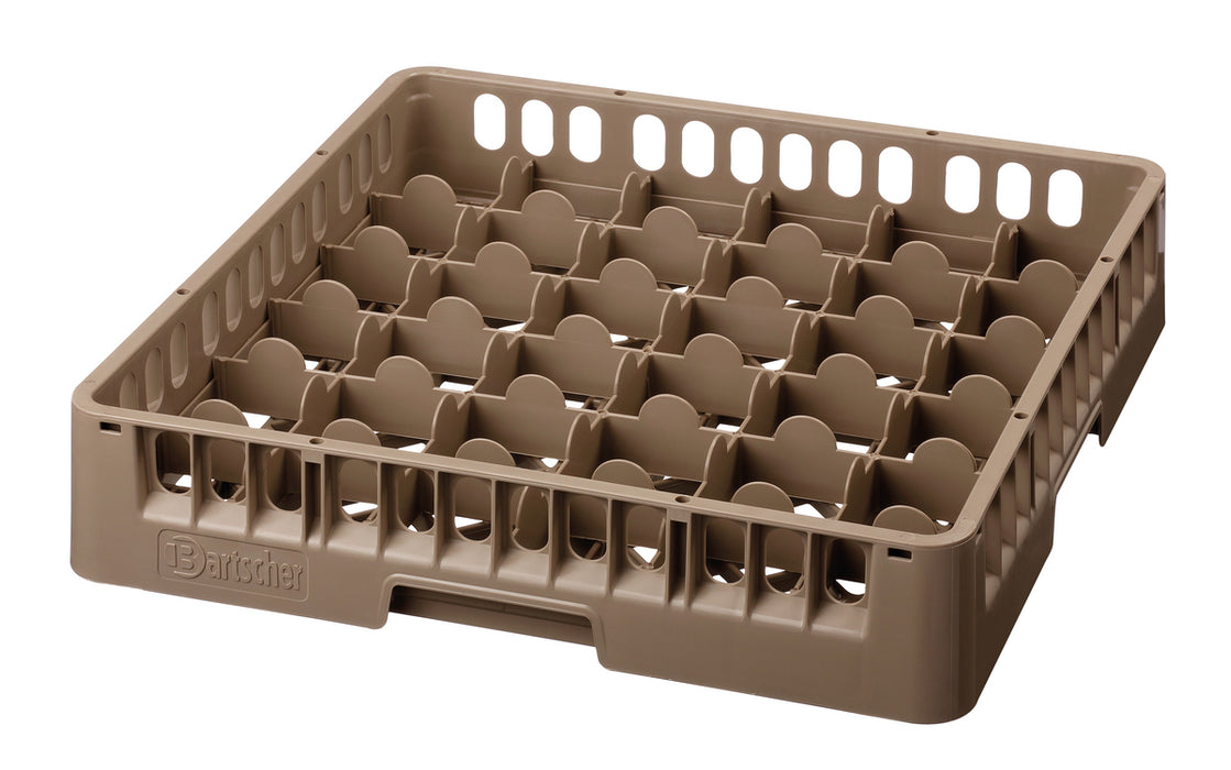 Glass basket, 36 compartments