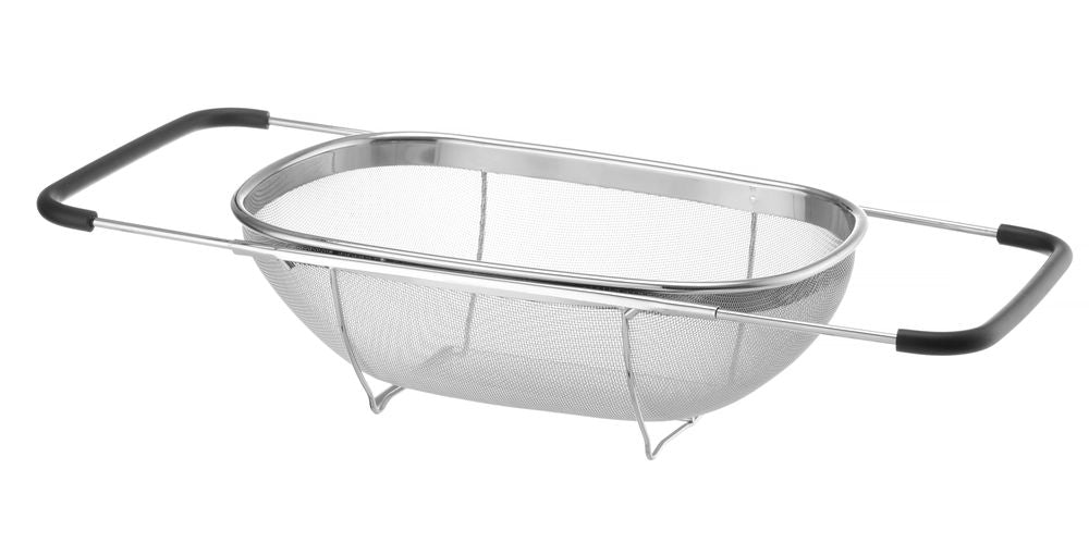 Pull-out sink colander