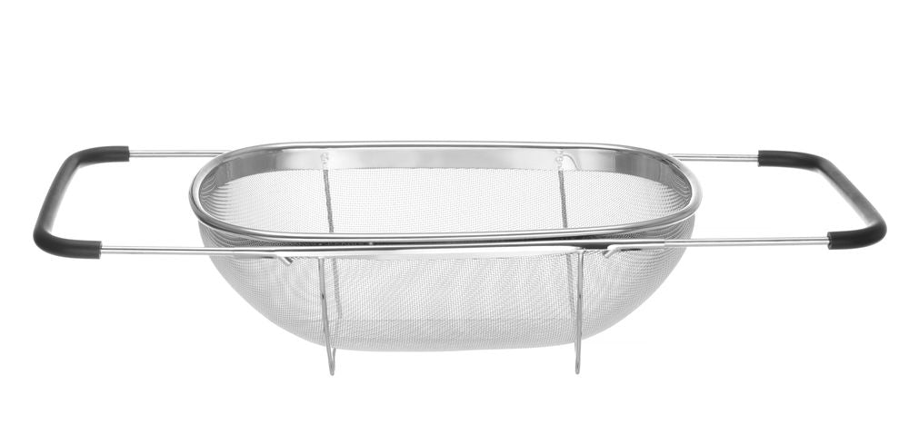 Pull-out sink colander