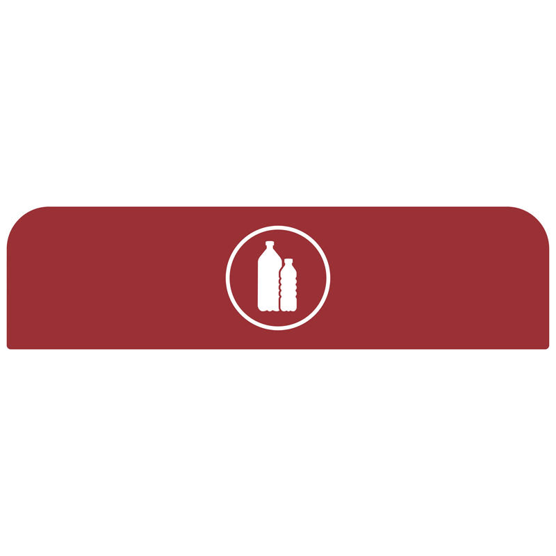 Rubbermaid Configure paneel Plastic EN voor 125 liter station rood