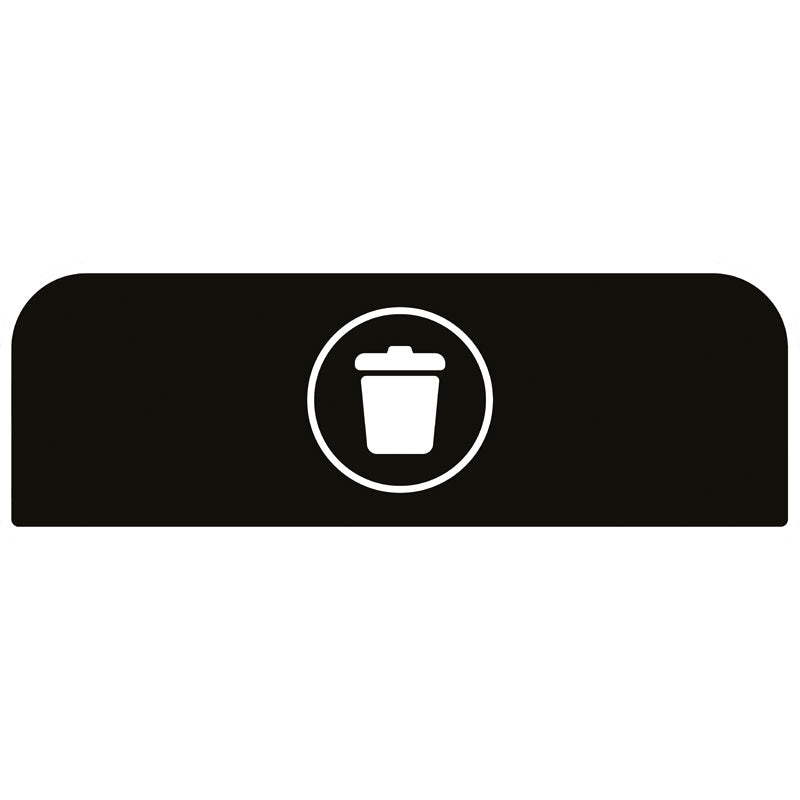 Rubbermaid Configure paneel Rest voor 87 liter station zwart