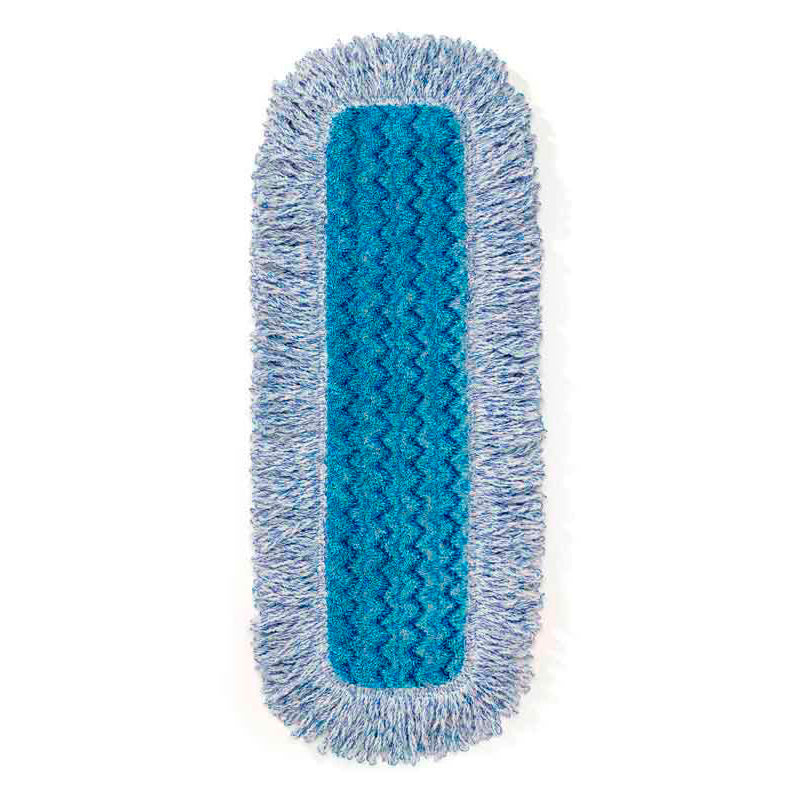 Rubbermaid Hygen ultra-absorberende vochtige microvezelmop 40 cm blauw, per 10 stuks