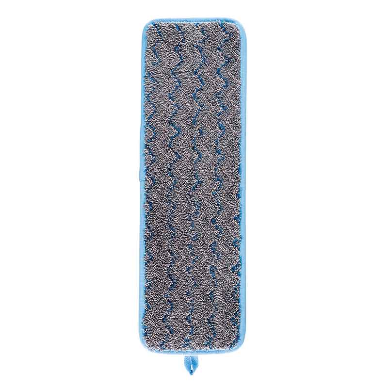 Rubbermaid Hygen microvezelmop 40 cm grijs/blauw, per 10 stuks