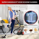AG3000 - Stofzuiger zonder Zak - 900 Watt - Zuigkrachtregeling- Sterke zuigkracht - Stofzuigers- Compact en licht - makkelijk in gebruik