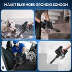 AG4100 Steelstofzuiger Draadloos - Midnight Blue -Stofzuiger Zonder Zak - Geschikt voor Dierenharen- Krachtig -Kruimeldief- Draadloze Stofzuigers - Steelstofzuigers - Kruimelzuiger - Compact & Licht - Ook voor in de auto