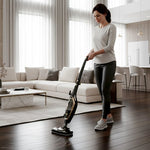 AG Stoomreiniger – 10-in-1 Steam Cleaner – Handstomer – Kledingstomer – Handstoomreiniger – Dieptereiniging voor Vloeren, Badkamer, Tegels, Ramen & Textiel – Vlekkenreiniger – 1500W – 115°C – Inclusief 13 Accessoires – Black Gold Edition