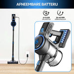 AG4100 Steelstofzuiger Draadloos - Midnight Blue -Stofzuiger Zonder Zak - Geschikt voor Dierenharen- Krachtig -Kruimeldief- Draadloze Stofzuigers - Steelstofzuigers - Kruimelzuiger - Compact & Licht - Ook voor in de auto