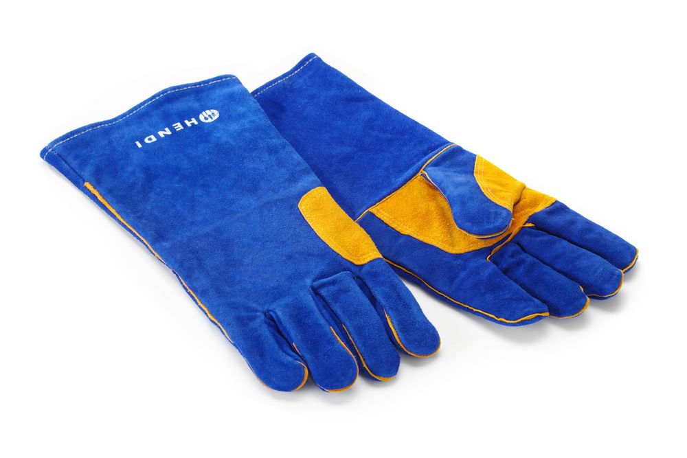 Hittebestendige handschoenen, leer