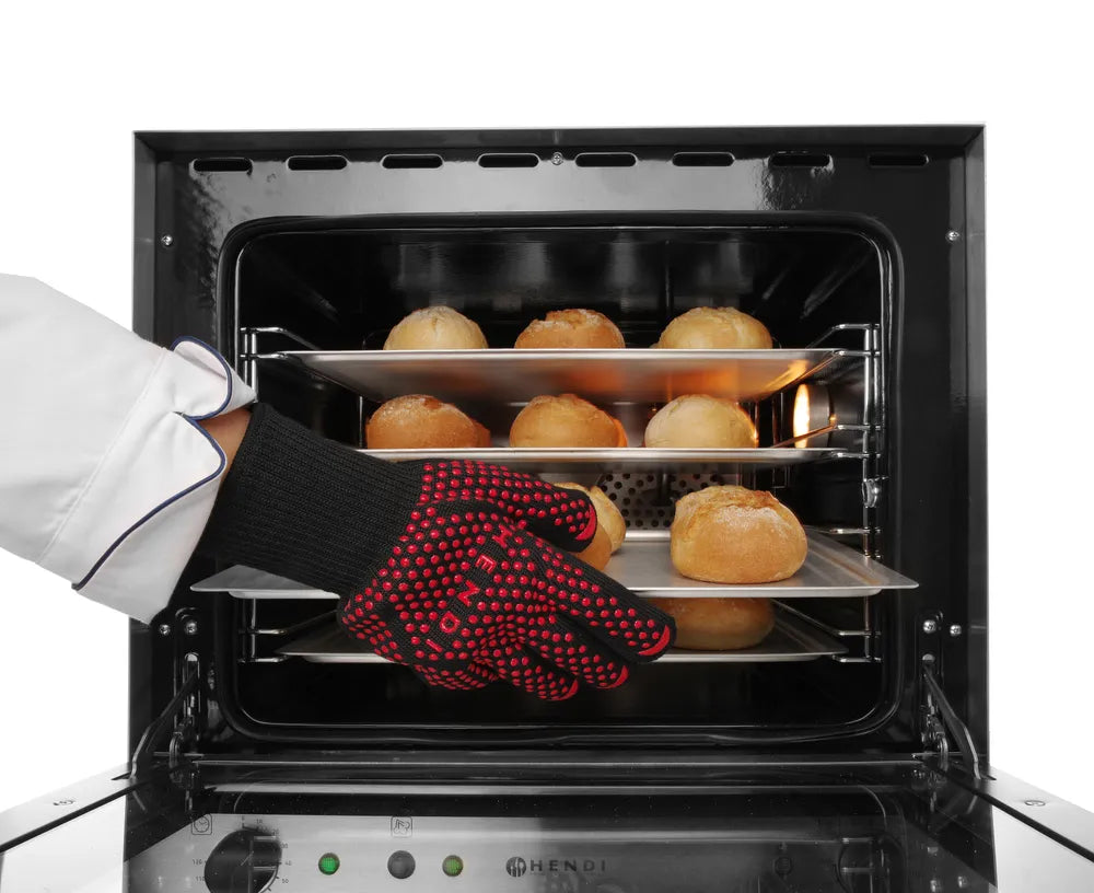 Hittebestendige barbecue handschoenen - 2 stuks