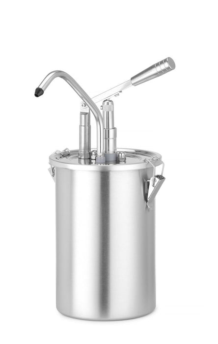 Stainless steel sauce pump