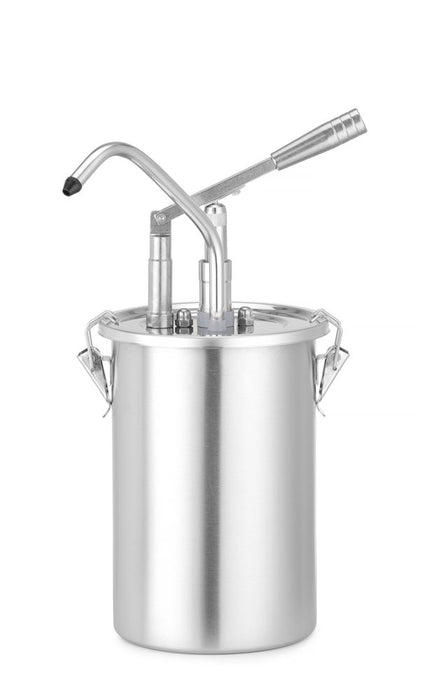 Stainless steel sauce pump