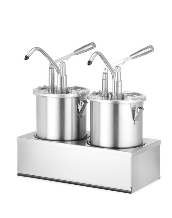 Stainless steel sauce pump set of 2