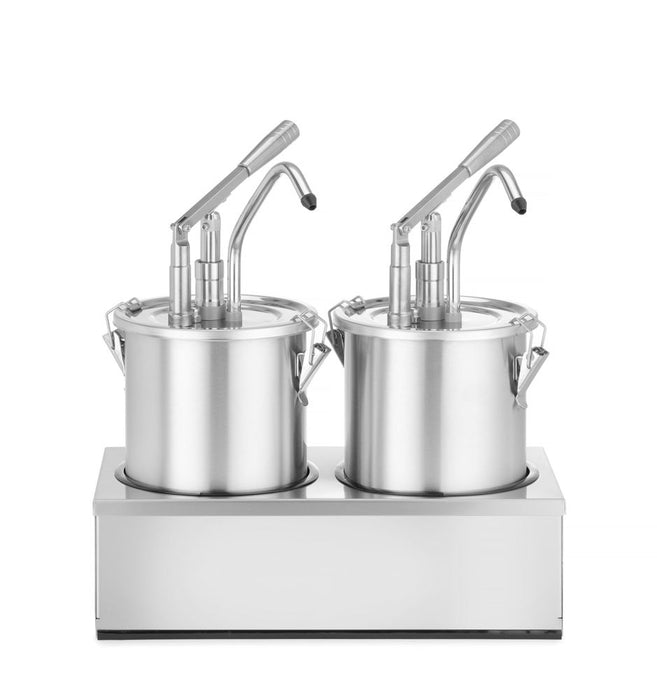 Stainless steel sauce pump set of 2