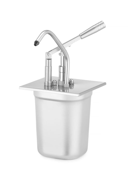 Lid with pump for GN containers