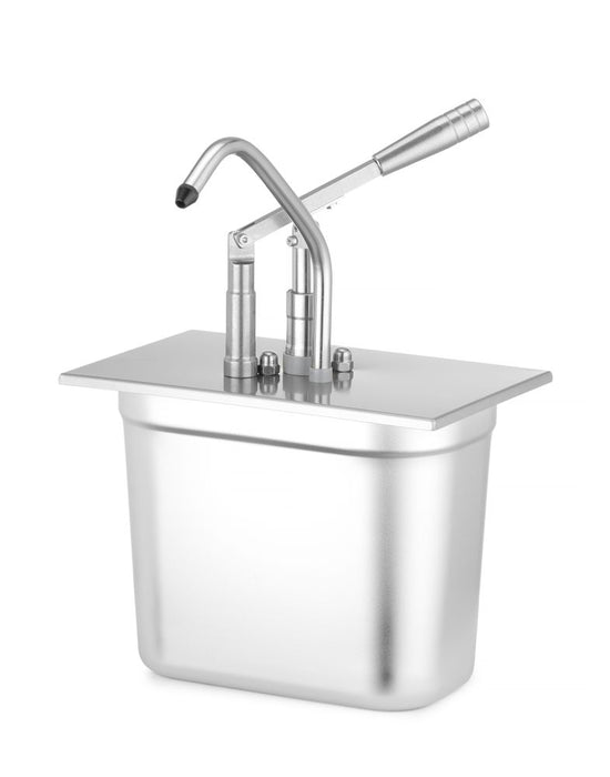 Lid with pump for GN containers