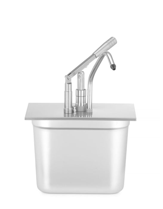 Lid with pump for GN containers