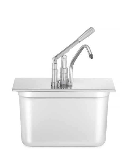 Lid with pump for GN containers