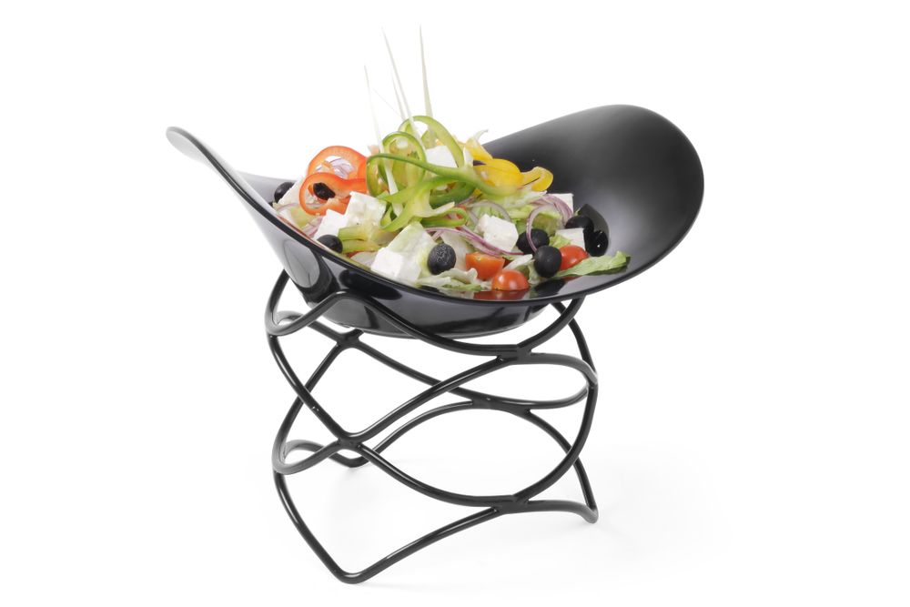 Anti-slip display stands round