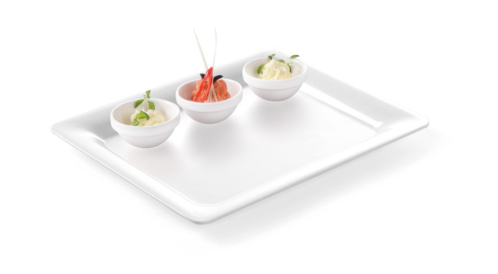 Gastronorm trays with slim edge