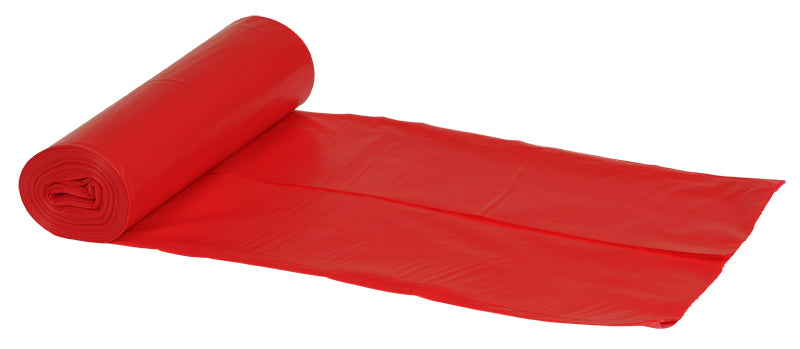 Saekko Boy afvalzakken 76 x 103 cm 0,032 mm 120 liter rood, 18 x 10 stuks