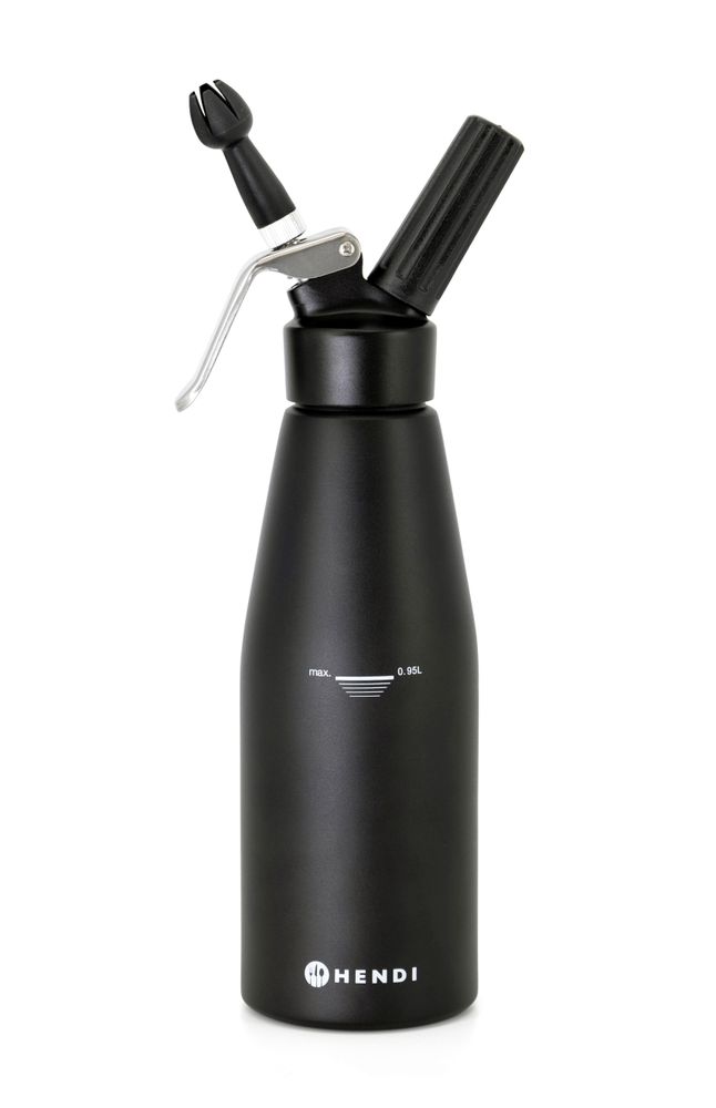 Slagroomapparaat Kitchen Line zwart