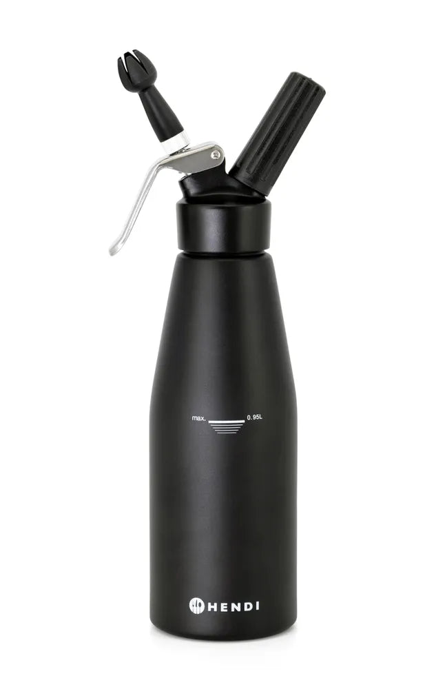 Slagroomapparaat Kitchen Line zwart