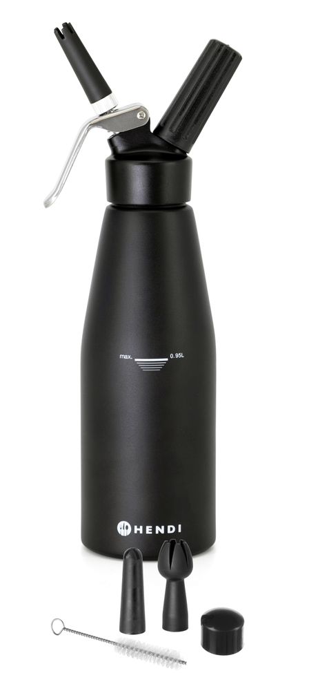 Slagroomapparaat Kitchen Line zwart