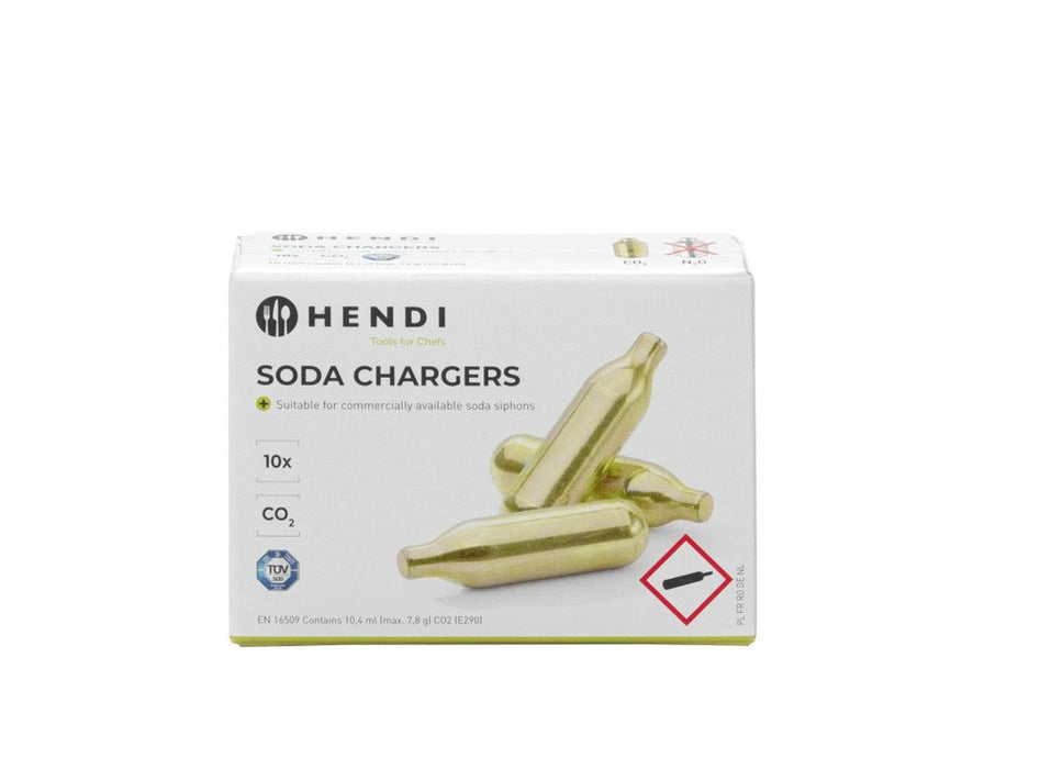 Carbon dioxide cartridges - 10 pcs.