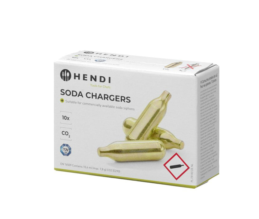 Carbon dioxide cartridges - 10 pcs.