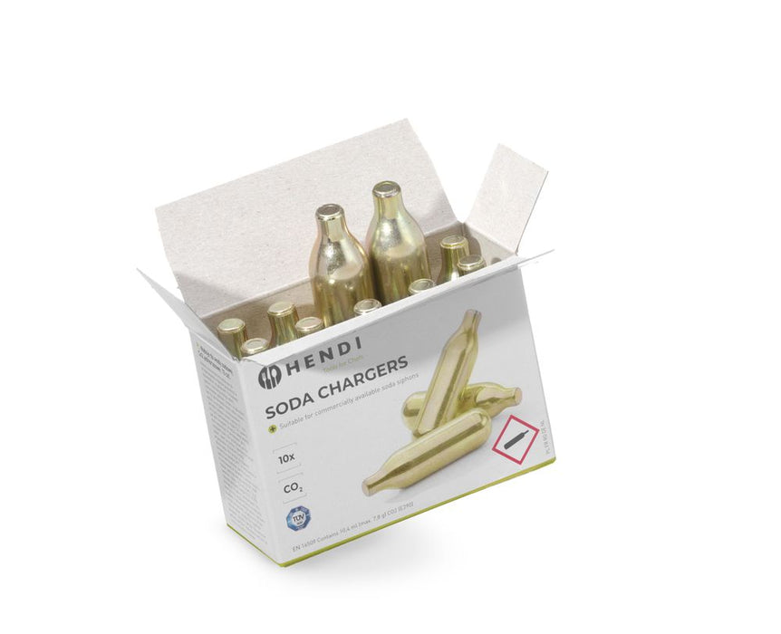 Carbon dioxide cartridges - 10 pcs.