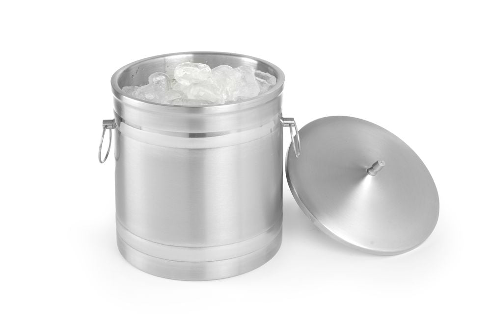 Double-walled ice bucket