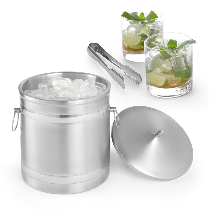 Double-walled ice bucket